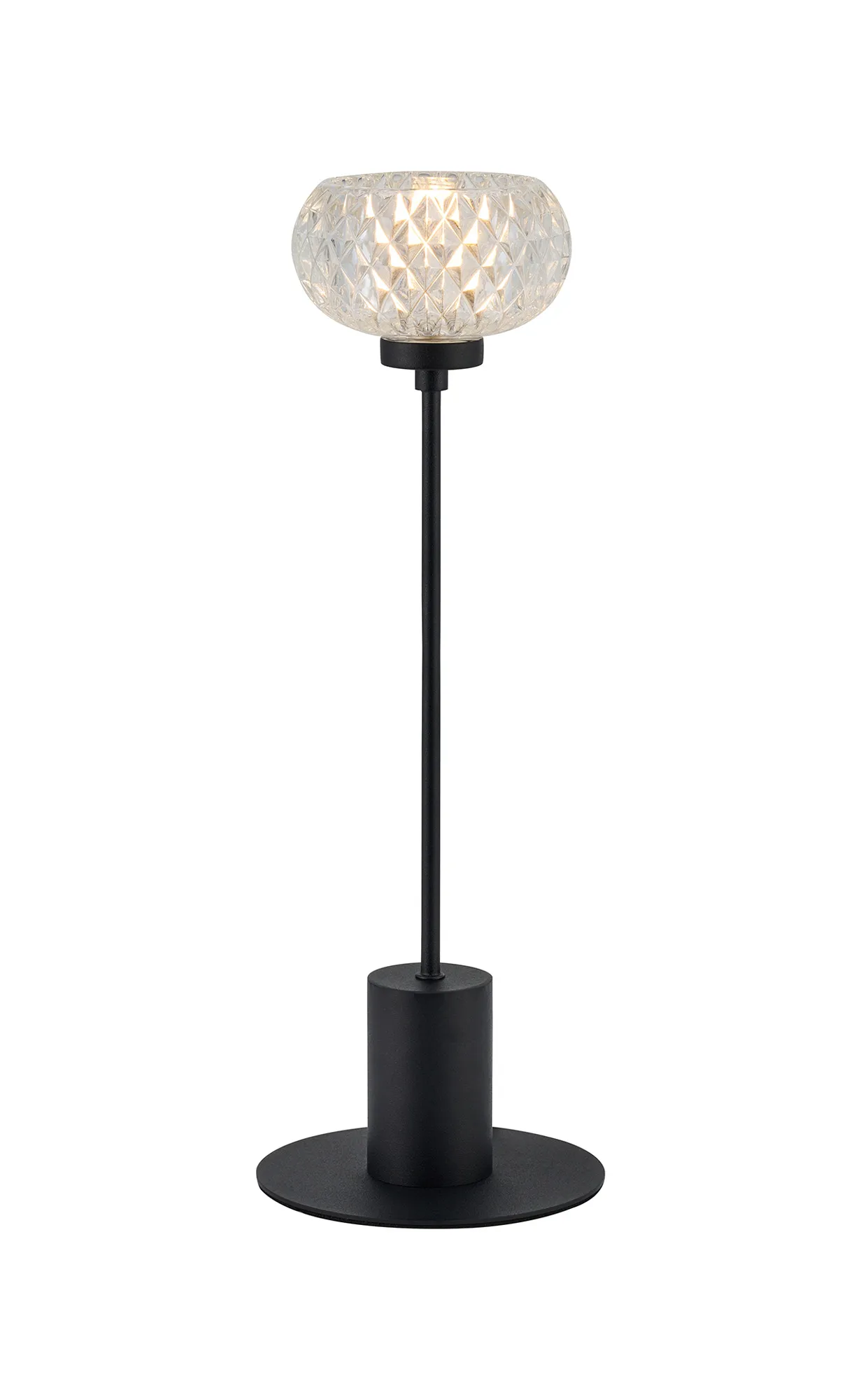 Wade Satin Black Table Lamps Deco Armed Table Lamps